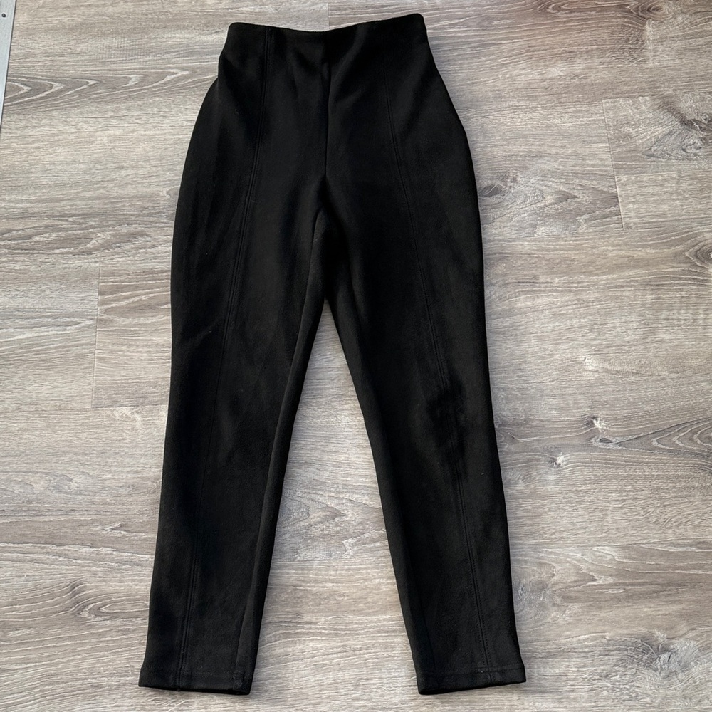 Babaton Faux Suede pull on legging pant